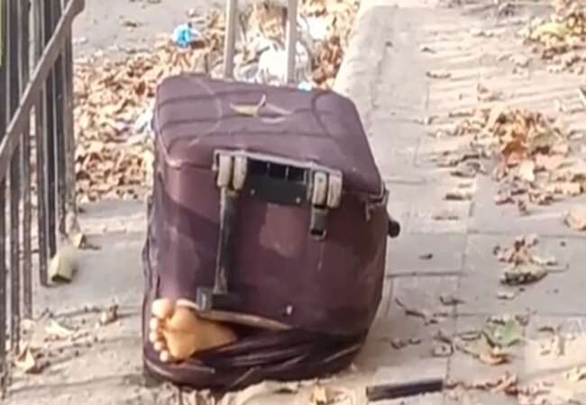 Teenager murdered in Delhi, body thrown in a suitcase on the road