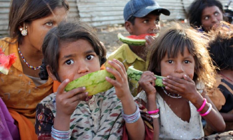 More than 100 school children who attended Bihar Day celebrations fell ill