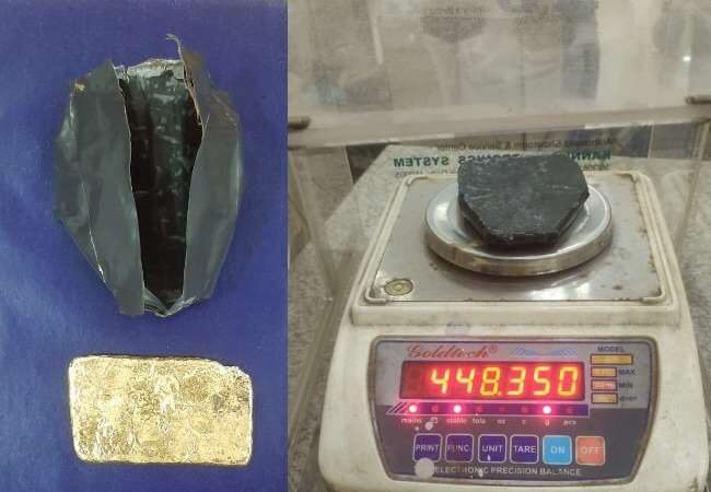 Brought gold worth 15 lakhs from Dubai by wearing a wig, customs team caught at Lucknow airport