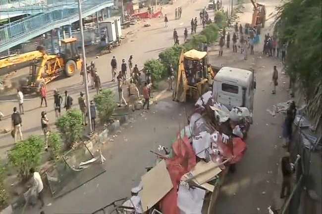 Suspense is over, bulldozer will roar in Delhi's Shaheen Bagh from today