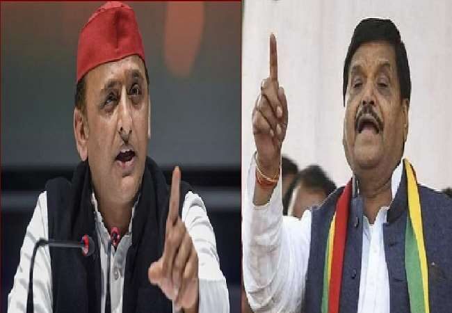 Shivpal Singh Yadav's big target on Akhilesh, said - we taught him to walk and he went on trampling us